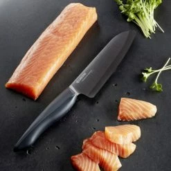 Auslauf ❤️ KYOCERA | SHIN - Großes Santoku-Messer Mit Schwarzer Keramikklinge, Klinge: 16 Cm 🎁 -Günstiges Kyocera Geschäft unnamed file 140