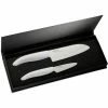Bestes Angebot ⌛ Kyocera Koch- & Schälmesser Geschenk-Set, Keramikklinge & Griff Weiß 🤩
