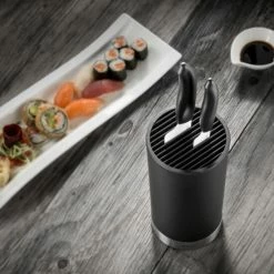 Neu 💯 KYOCERA | Runder Softtouch Messerblock, Unbestückt 🎁 -Günstiges Kyocera Geschäft unnamed file 443