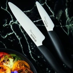 Neu 🔥 KYOCERA | GEN 3er Messer-Set: Schäl-, Obst- Und Gemüse-, Santokumesser 🔥 -Günstiges Kyocera Geschäft unnamed file 99